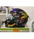 Casco integrale X-lite X-803 Rs Ultra Carbon Holeshot giallo