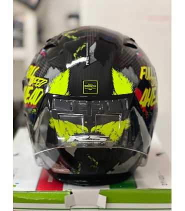 Casco integrale X-lite X-803 Rs Ultra Carbon Holeshot giallo