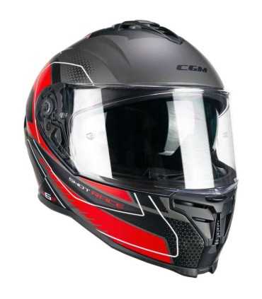 Casco integrale CGM 363G Race rosso opaco