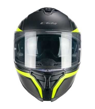 Casco integrale CGM 363X Run giallo opaco