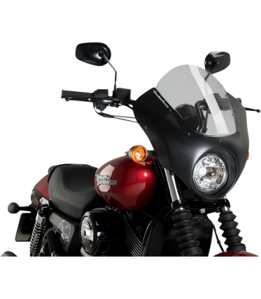 Custom Access DARK NIGHT SMOKE Kawasaki EN 650 Vulcan S (2015-23)