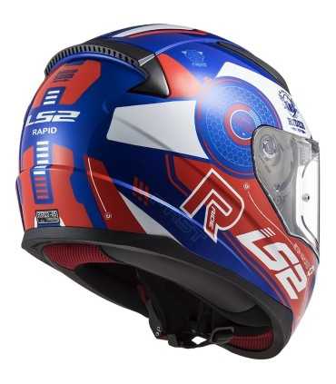 LS2 FF353 Rapid Stratus blue helmet