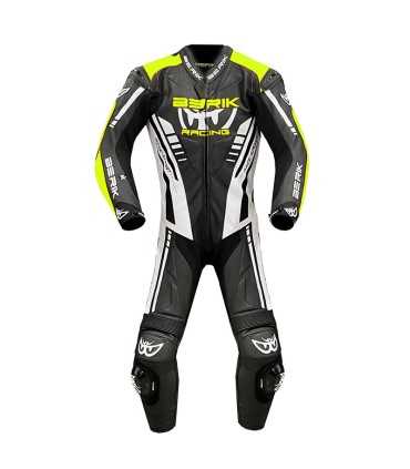 Berik GP Race yellow leather suit