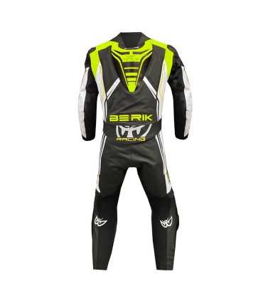 Berik GP Race yellow leather suit