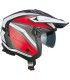 Casque jet CGM 155G Rush Dual rouge