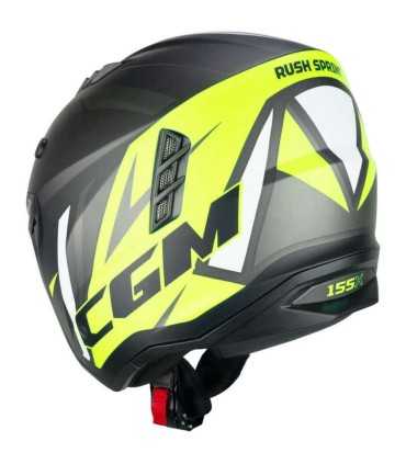 Casco jet CGM 155X Rush Sprint giallo