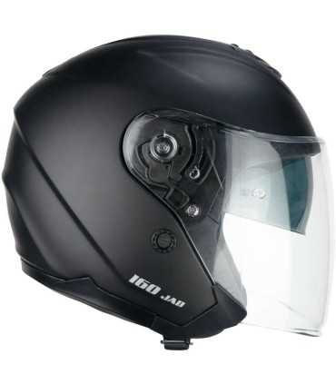 Casco moto Jet Cgm 160 A Jad nero opaco