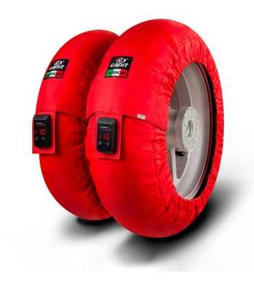 Capit tyre warmers Suprema Vision m/xxl red