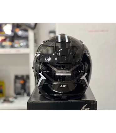 Casco Scorpion Exo 491 Spin nero