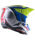 Alpinestars SM5 Sail yellow cross helmet