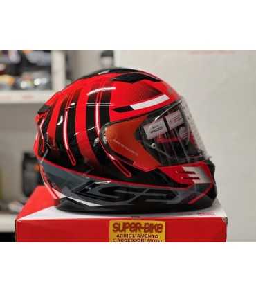 Casco LS2 FF320 Stream Evo Shadow rosso