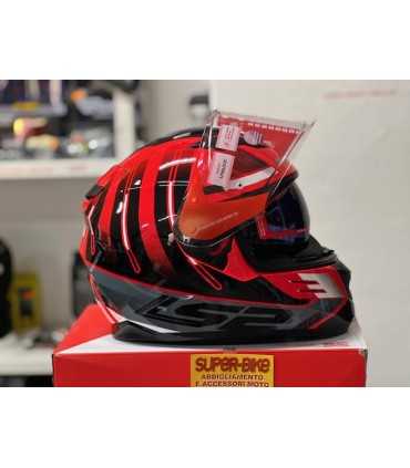 Casco LS2 FF320 Stream Evo Shadow rosso