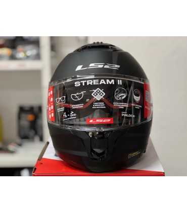 Casco LS2 FF808 Stream 2 nero opaco