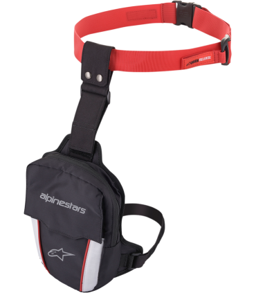 Alpinestars Access poche jambe noir rouge