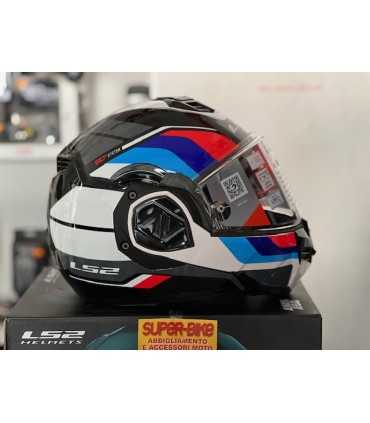 Casque modulaire LS2 FF906 Advant Sport bleu rouge