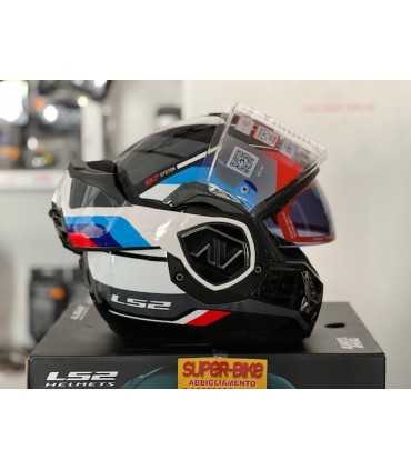 Casque modulaire LS2 FF906 Advant Sport bleu rouge