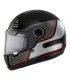 Casque retro MT Helmets Jarama Baux E15 rouge matt