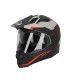 Acerbis Reactive schwarz rot Motorradhelm