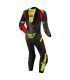 Berik Kangaroo mix black red yellow leather suit