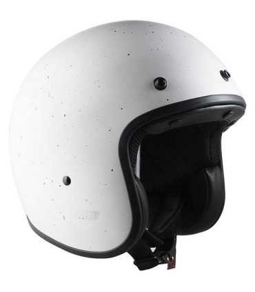 Casco jet Cgm Challenge bianco opaco