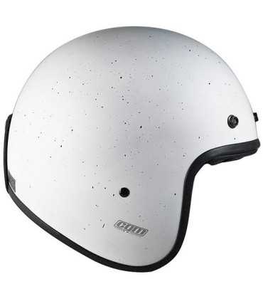 Casco jet Cgm Challenge bianco opaco