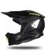 Casque cross UFO Echus noir matt