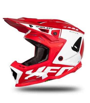 Casco cross UFO Echus rosso