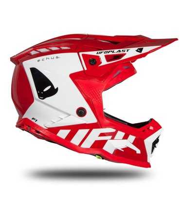 Casco cross UFO Echus rosso