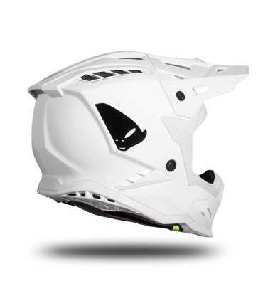 Casque cross UFO Echus blanc