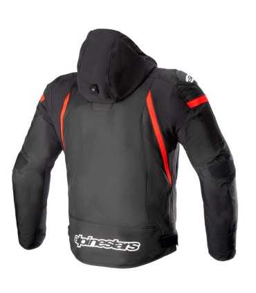 Veste moto Alpinestars Zaca wp noir rouge