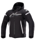 Motorradjacke Alpinestars Zaca wp schwarz weiss