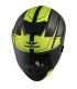 Casco Vemar Hurricane Racing Claw giallo