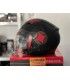 Casco jet Cgm ILLINOIS Sport nero rosso opaco