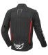 Motorradjacke Berik 2.0 NJ-183330 CE schwarz rot