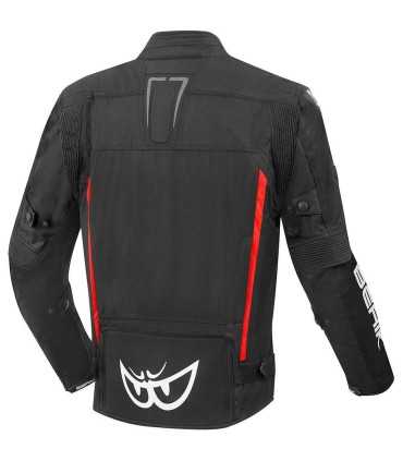 Veste moto Berik 2.0 NJ-183330 CE noir rouge