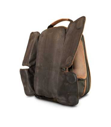 LONGRIDE HERITAGE WAXED CANVAS TANK BAG kaki