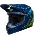 Bell MX-9 Mips Zone Navy/Retina cross helmet