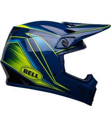 Casco Cross Bell MX-9 Mips Zone Navy/Retina