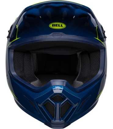 Casco Cross Bell MX-9 Mips Zone Navy/Retina