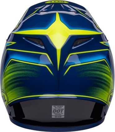 Casco Cross Bell MX-9 Mips Zone Navy/Retina