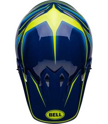 Casco Cross Bell MX-9 Mips Zone Navy/Retina