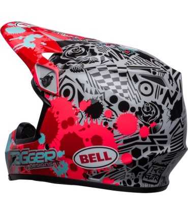 Bell MX-9 Mips Tagger Splatter cross helmet