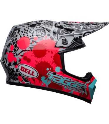 Casco Cross Bell MX-9 Mips Tagger Splatter