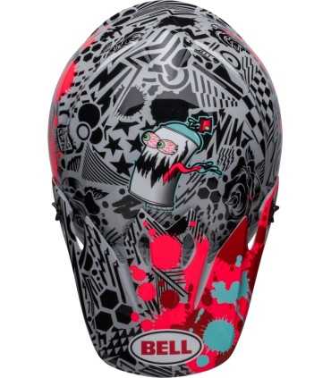 Casco Cross Bell MX-9 Mips Tagger Splatter