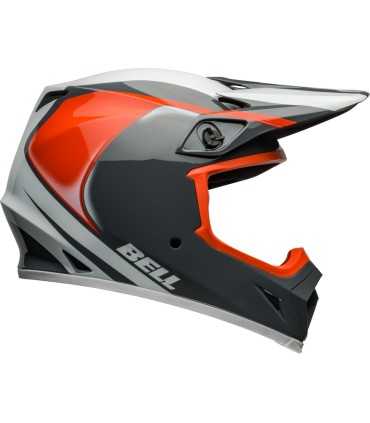 Casco Cross Bell MX-9 Mips Dart Charcoal/Orange