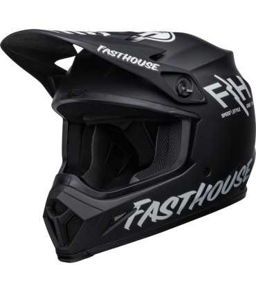 Casco Cross Bell MX-9 Mips Fasthouse Prospect nero opaco