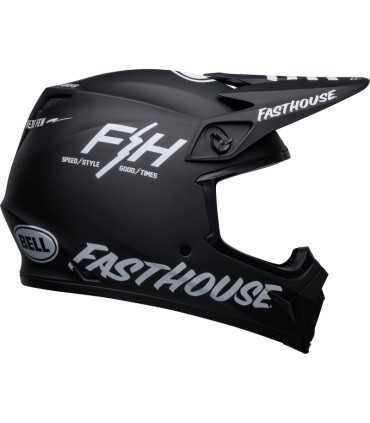 Casco Cross Bell MX-9 Mips Fasthouse Prospect nero opaco