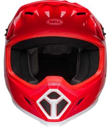 Casco Cross Bell MX-9 Mips Zone rosso