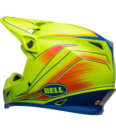 Casque motocross Bell MX-9 Mips Zone jaune