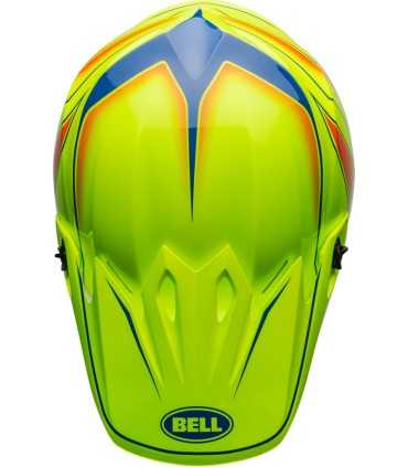 Cross helm Bell MX-9 Mips Zone gelb